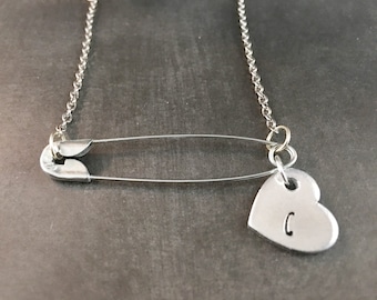 SALE Safety Pin Movement - Safety Pin Necklace - Safety Pin Jewelry - You are Safe - Movement Jewelry - Safety Necklace - Safety Pin