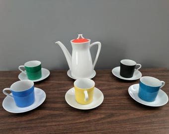 Lipper and Mann Mid-Century Modern Coffee Set