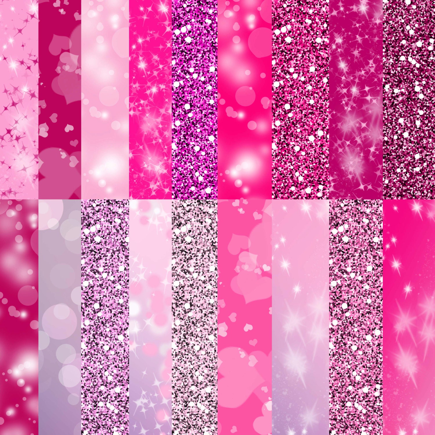 Download Pink glitter paper Digital paper in cute pink colors sparkle