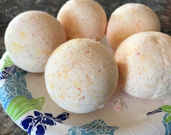 Spring flowers bath bombs