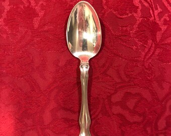 FREE SHIPPING- George and Martha- Sterling Silver-6 Inch-Place Spoon
