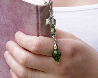 Moss Bookmark, Unique Bookmark, Bookmark, Metal Bookmark, Terrarium Bookmark, Teacher Gift, Moss, Book Mark, Book Accessory