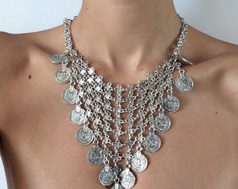 Statement Necklace- Chainlink