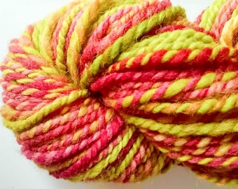 Hand Spun Yarn in starburst