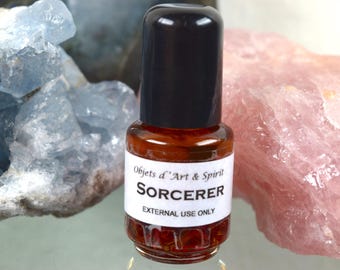 Sorcerer Oil- Ritual Oil- Hoodoo- Herbal Oil- Handcrafted- Made on Full/New Moons- All Natural