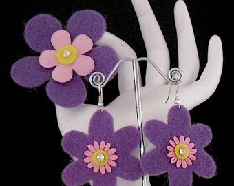 The Prince Collection (Funky Felt Flowers)