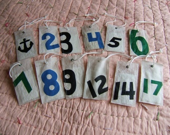Recycled Sail Luggage Tag