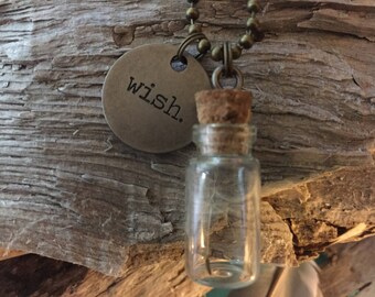 Wish Dandelion Fluff Necklace