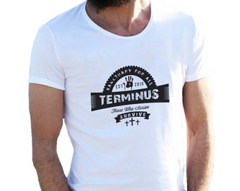 The Walking Dead Terminus Sanctuary For All 2 T-Shirt for Men Cool Gift