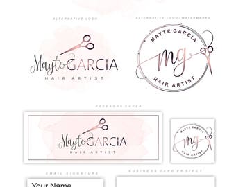 Hair stylist logo | Etsy