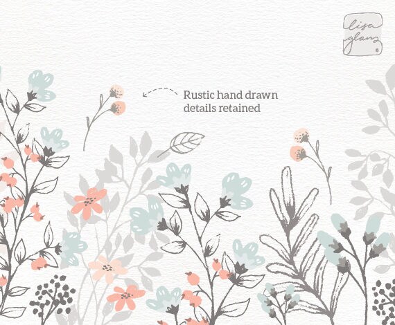 Floral Border Bouquet Rustic Hand Drawn Clipart Wedding Invitation Commercial Use PNG Vector Flowers CM0062f1 Floral Border Bouquet Rustic Hand Drawn Clipart Wedding Invitation Commercial Use PNG Vector Flowers CM0062f1