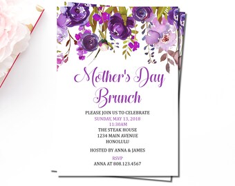 Mother's Day Dinner Invitations 10