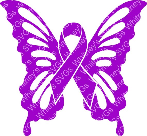 Lupus Awareness Butterfly SVG DXF Cutting File