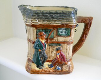 Doulton Oliver Twist relief jug