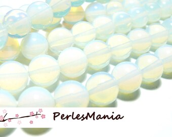 6 beads Opal round 14mm, DIY