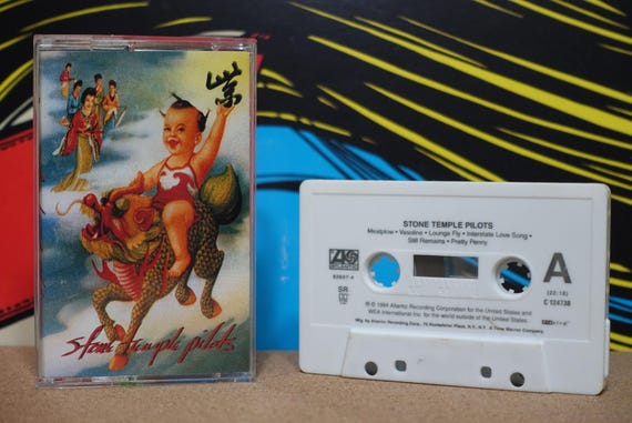 Purple by Stone Temple Pilots Vintage Cassette Tape