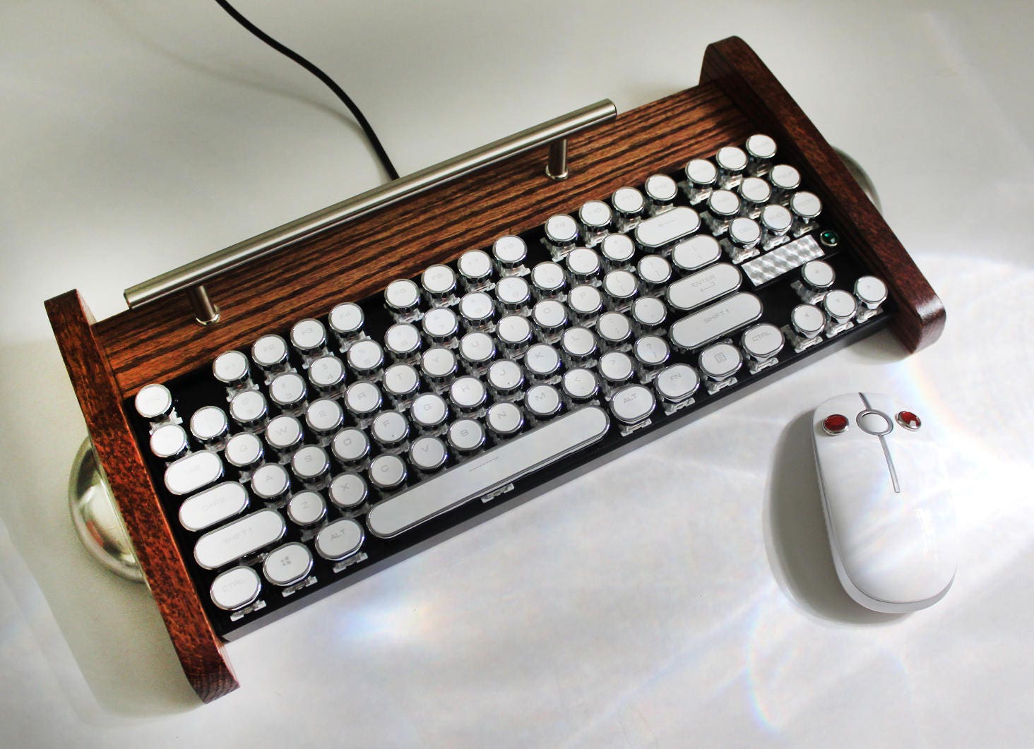 vintage typewriter keyboard for computer