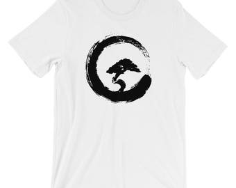 Bonsai Tree Enso Circle Buddhist Zen Yoga Kanji Shirt