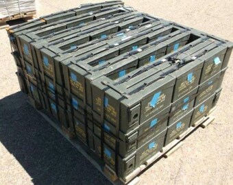 30 caliber AMMO CAN - USA made, Military surplus, Excellent condition