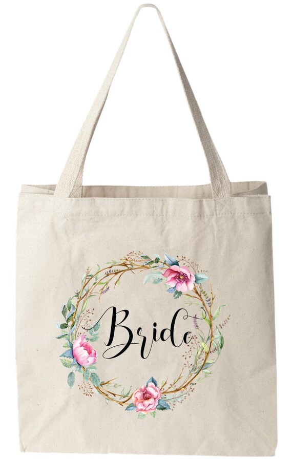 Tote Bags Bride Bags Bridal Bag Wedding Tote Bag Bridal