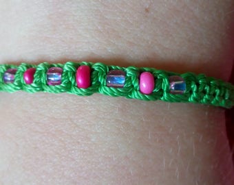 Braided beaded bracelets