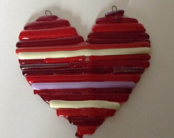 Fused glass light catcher