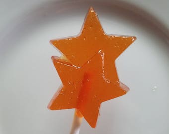 Vegan, All Natural, 100% Plant Based Lollipops/Suckers - NO Artificial Flavors or Colors - Traditional or Agave Nectar