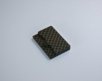 Large Laser Cut Clutch Purse Quilted