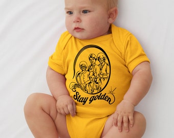 Golden Girls "Stay Golden" Onesie