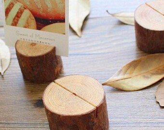 Table Number Holder | Menu Card Holder | Wedding Table Number Card Holder | Guest List Clip | Forest theme Wedding