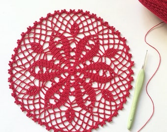 Small crochet doily, lace doilie, different colors to choose from
