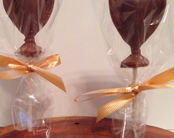 12 Chocolate Trophy Lollipops Thank you Employee Appreciation Award Ceremony Birthday Party Favors Shower Favors