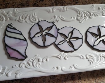Stained Glass Sand Dollar Sun Catcher