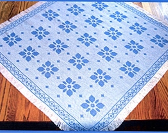 PATTERN SALE Hibiscus, Table Topper Pattern #1218 Limited Stock