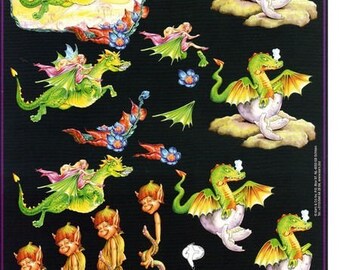 1 x sheet for MAGICIANS (3DK1082) 3D decoupage