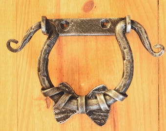 Wrought Iron Door Knocker Made by Blacksmith(Large)