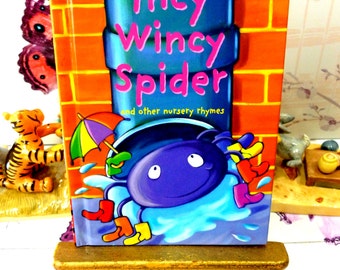 Incy Wincy Spider Vintage LadyBird Book Glossy Cover all the favourite Childrens Nursery Rhymes Lovely illustrations