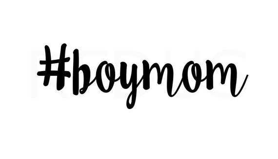 hashtag boymom svg boy mom svg cricut and cameo cutting