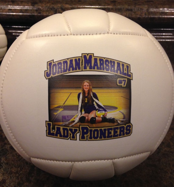 Personalized Custom Full Size Volleyballs for Coaches'