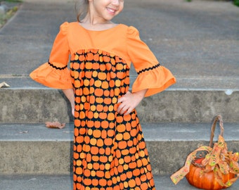 Pumpkin themed dress