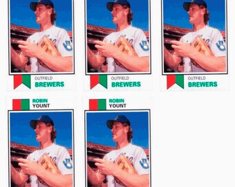 5 - 1993 SCD #41 Robin Yount Baseball Card Lot Milwaukee Brewers
