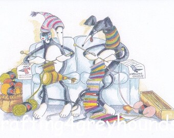 Greyhound & Galgo Greeting Cards