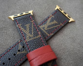Lv apple watch band | Etsy