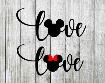 Free Free 116 Peace Love Mickey Svg SVG PNG EPS DXF File