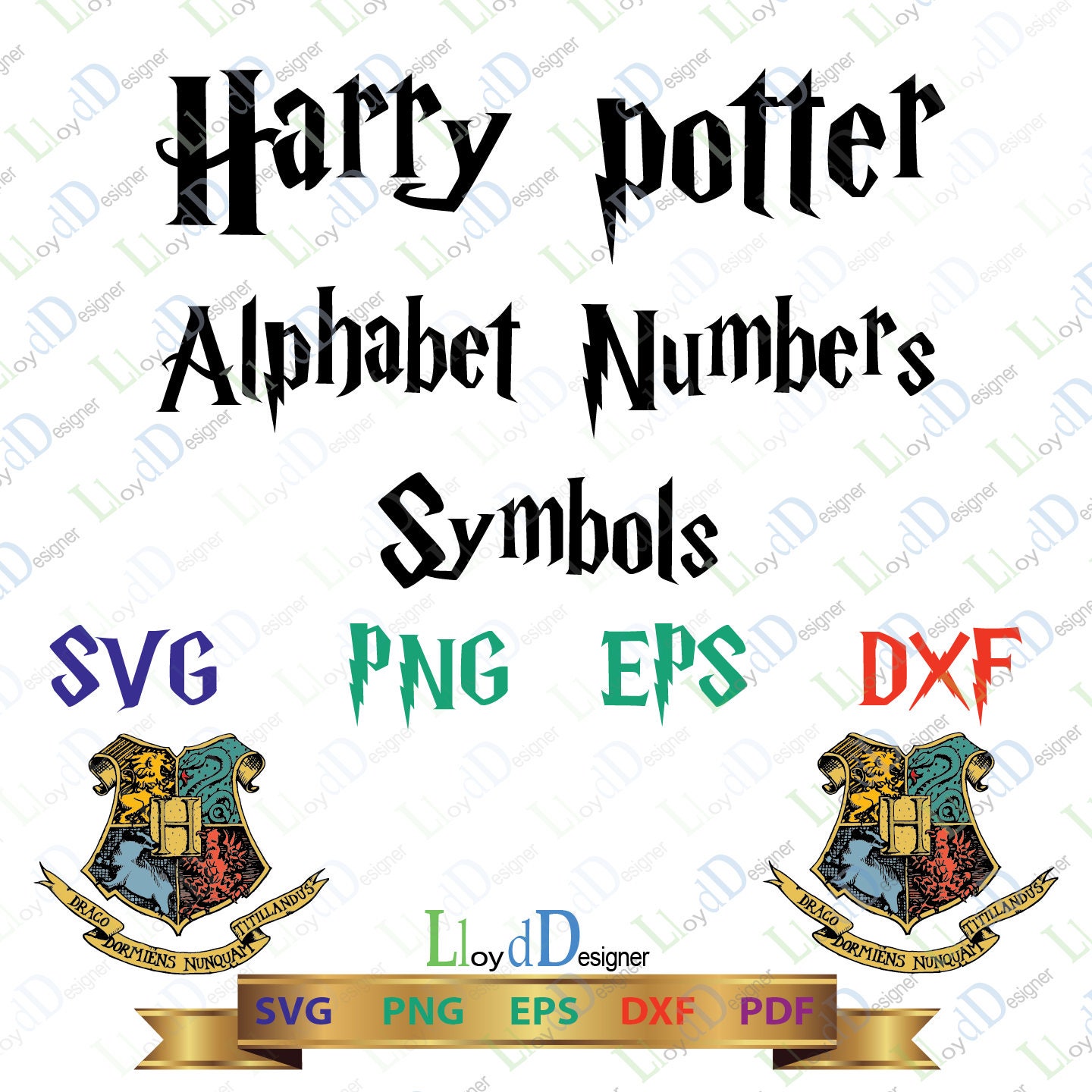 Harry Potter Alphabet SVG: A Magical Collection for Enchanting Creations