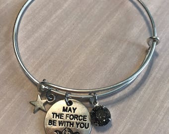 Star wars inspired Bangle Bracelet