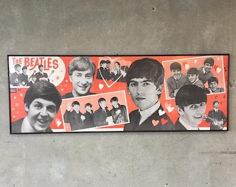Vintage Beatles Poster (W168UK)