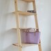 Home Decorative Wooden Ladder Unit Storage Desplay