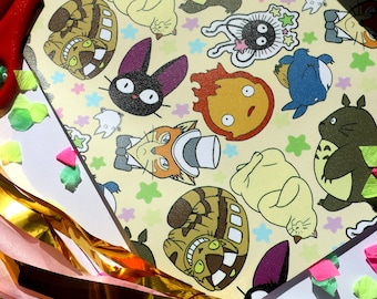 Studio Ghibli Gift Wrap | Wrapping Paper
