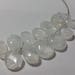 Rainbow Moonstone - Smooth Teardrop - 6x10mm - 8x12mm - 13 Pcs